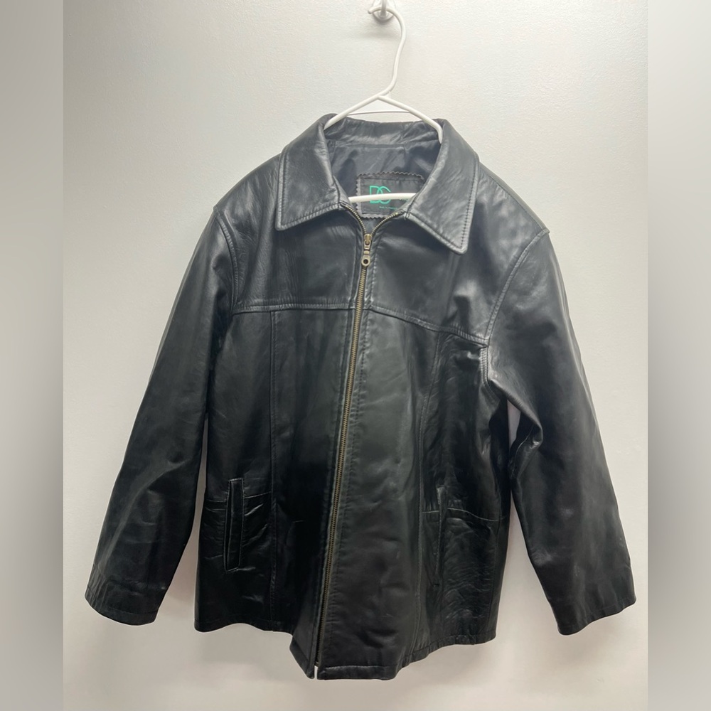 DC Collection Womens Genuine Leather Jacket
